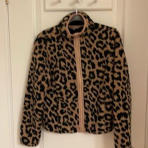 Joe Fresh Teddy short bomber style jacket.